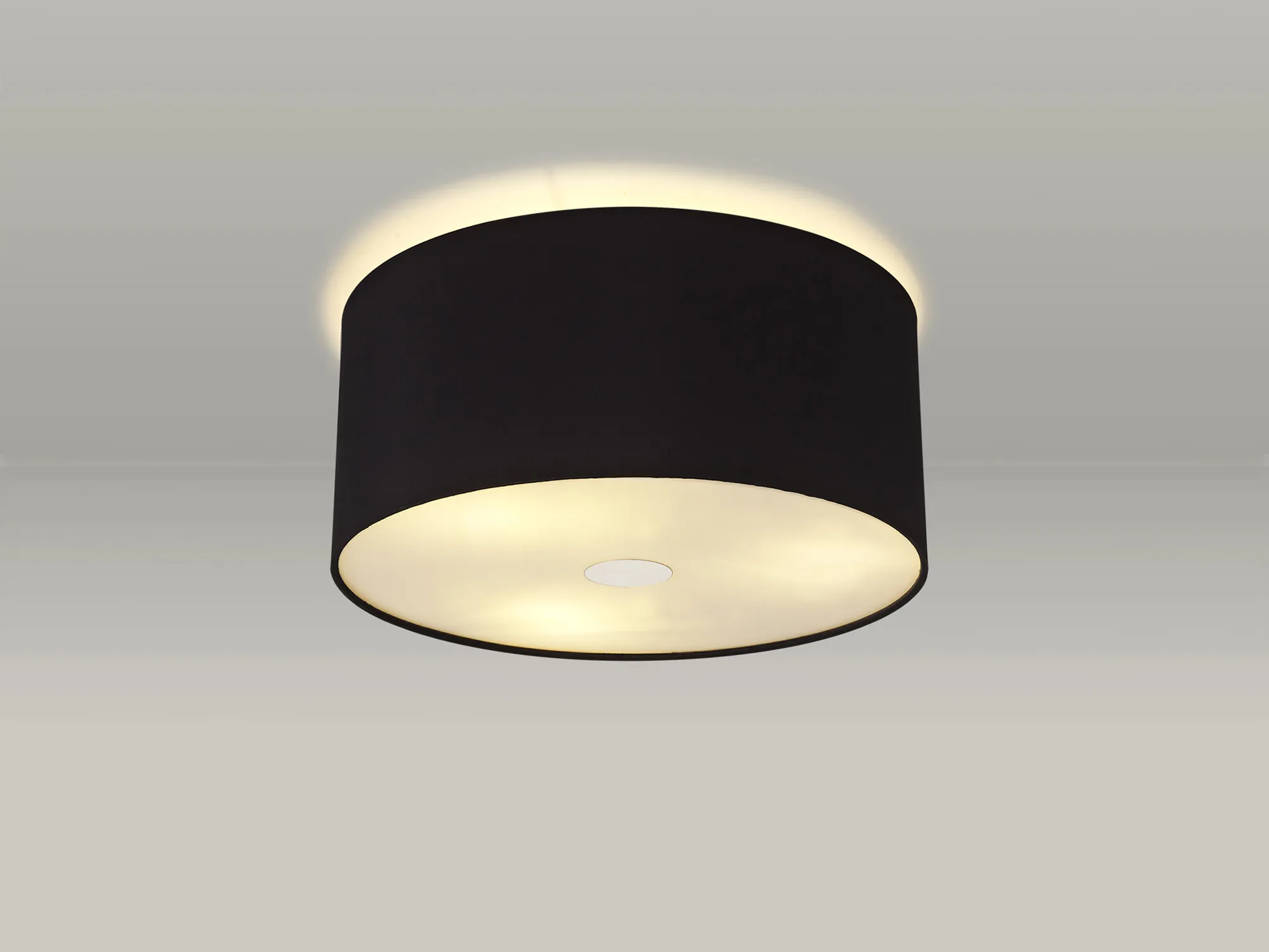 Baymont CH BL/GR Ceiling Lights Deco Flush Fittings
